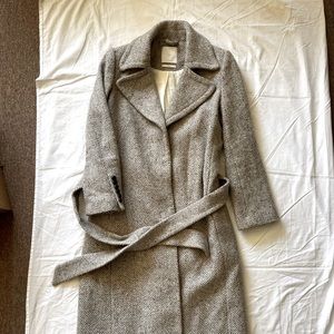 Mango Wool Maxi Coat